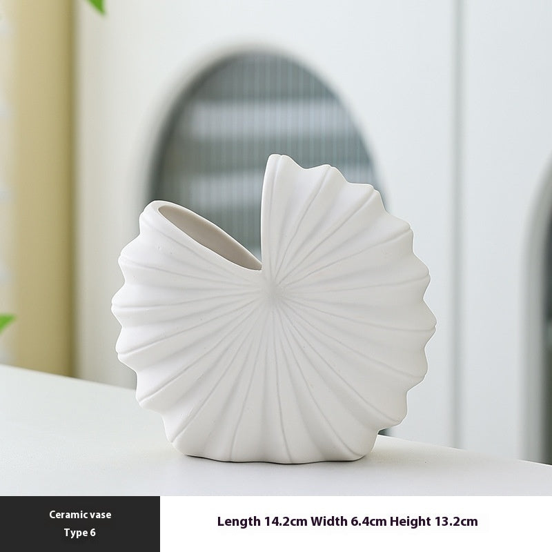 Ceramic Vase Minimalist Creative Flower Container