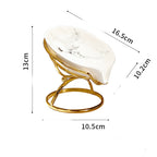 Ceramic Soap Box Drain Storage Rack Household Dish Tray Free Punch