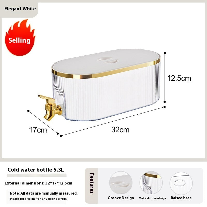 High Temperature Resistant Large Capacity Cooler Fruit Tea Barrel