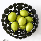 Wrought iron fruit plate