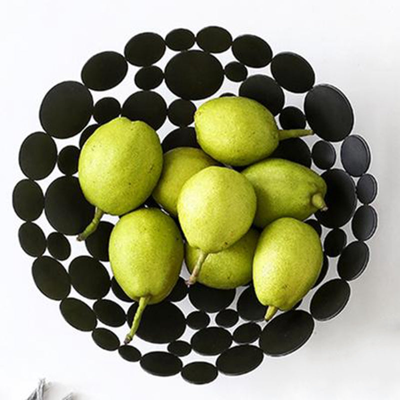 Wrought iron fruit plate