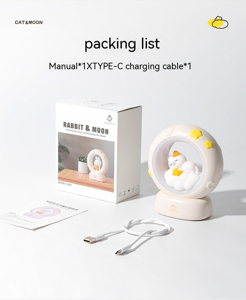 Small Night Lamp Bedroom Bedside Sleeping Table Lamp Children's Dragon Year New Year Gift