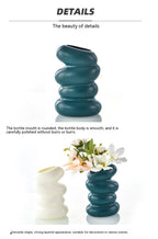 Plastic Spiral Vase Nordic Style Creative Flower Arrangement Container Ornaments