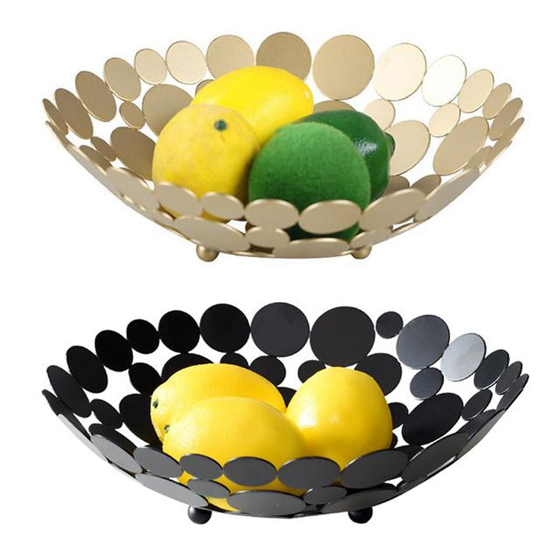 Wrought iron fruit plate