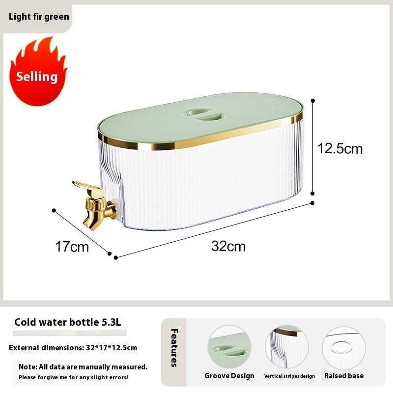 High Temperature Resistant Large Capacity Cooler Fruit Tea Barrel