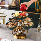 Coffee Table Light Luxury Dried Fruit Snack Plate Candy Plate