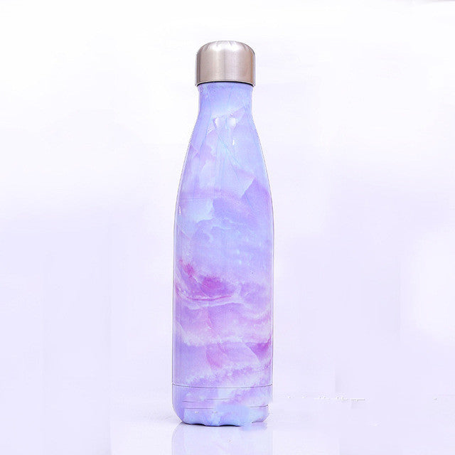 Fashionable Vacuum Heat Outdoor Sports Heat Preservation Water Bottle