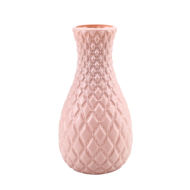 Firm And Durable Plastic Glazed Vase Container