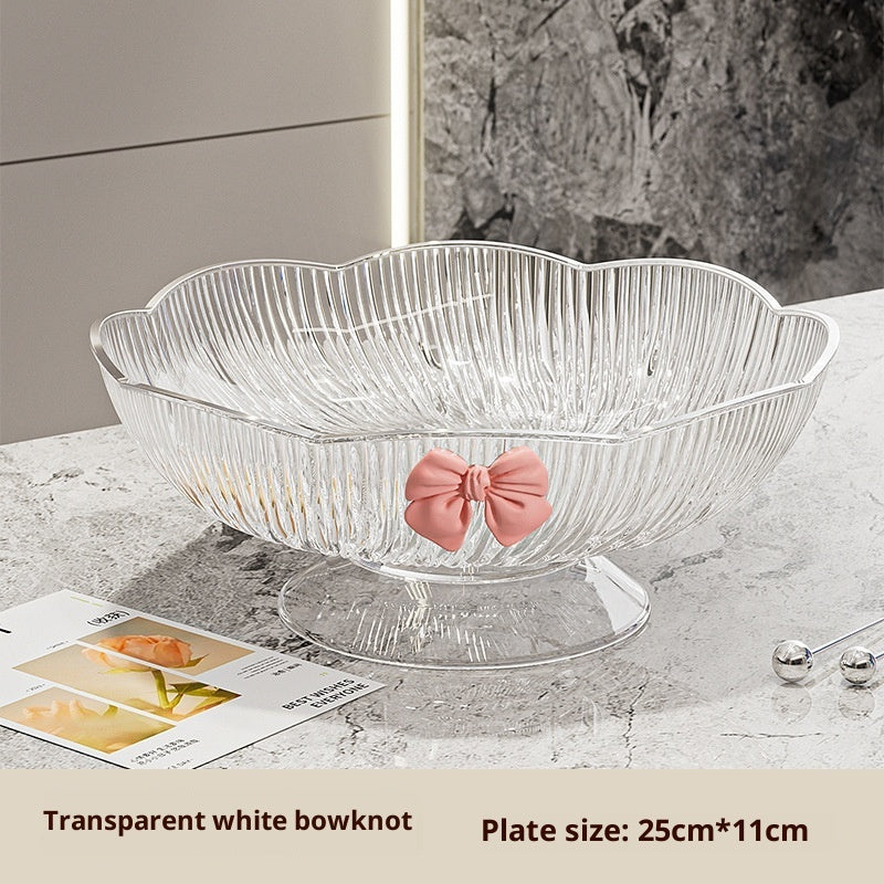 Light Luxury High-end Fruit Plate New Drain