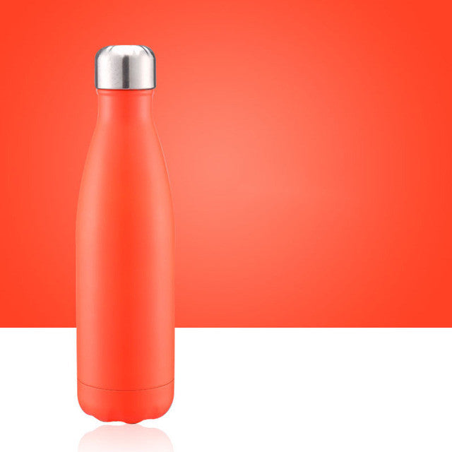 Fashionable Vacuum Heat Outdoor Sports Heat Preservation Water Bottle