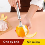 Orange-peeling Device Stainless Steel Household Peeling Kitchen Gadgets