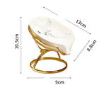 Ceramic Soap Box Drain Storage Rack Household Dish Tray Free Punch