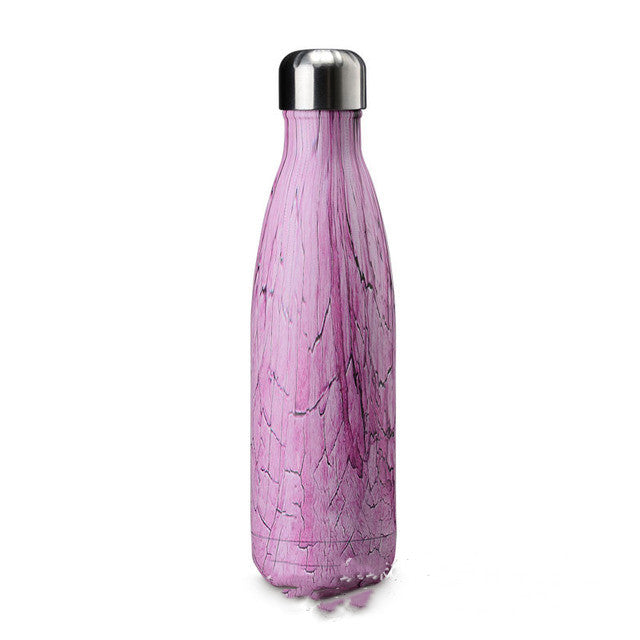 Fashionable Vacuum Heat Outdoor Sports Heat Preservation Water Bottle