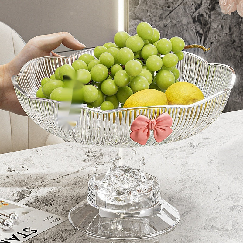 Light Luxury High-end Fruit Plate New Drain