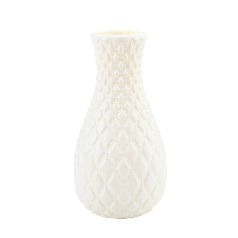 Firm And Durable Plastic Glazed Vase Container
