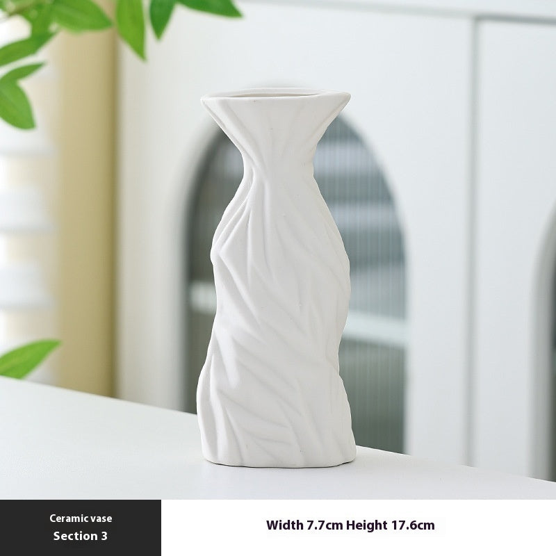 Ceramic Vase Minimalist Creative Flower Container