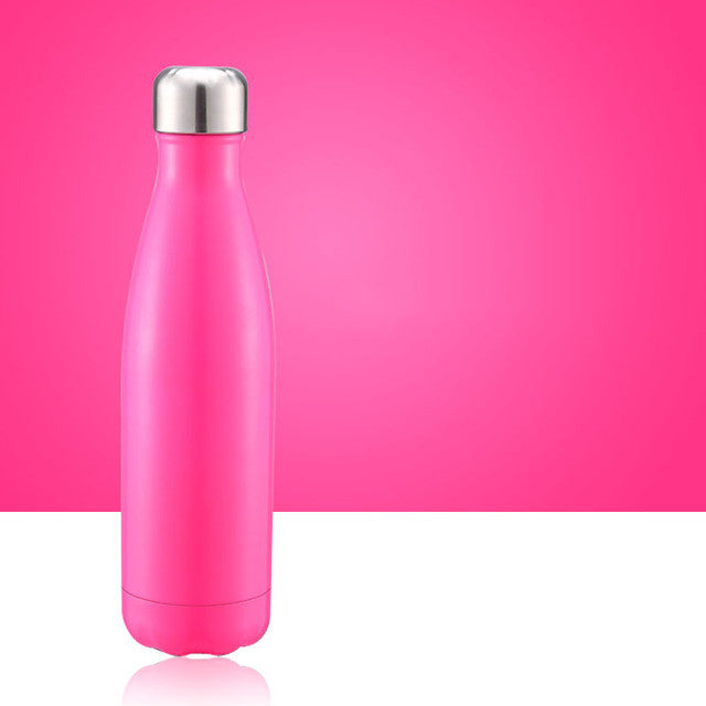 Fashionable Vacuum Heat Outdoor Sports Heat Preservation Water Bottle