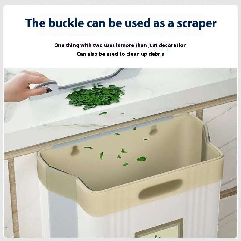 Kitchen Trash Can Hanging Household Kitchen Waste Classification Foldable