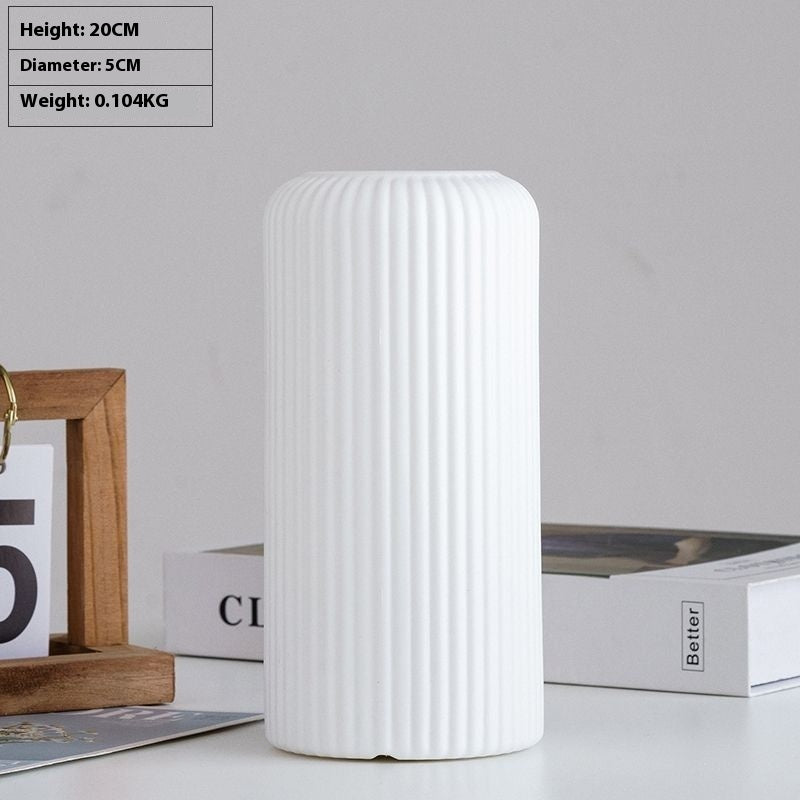 Fashion Personality Nordic Style Plastic Vase