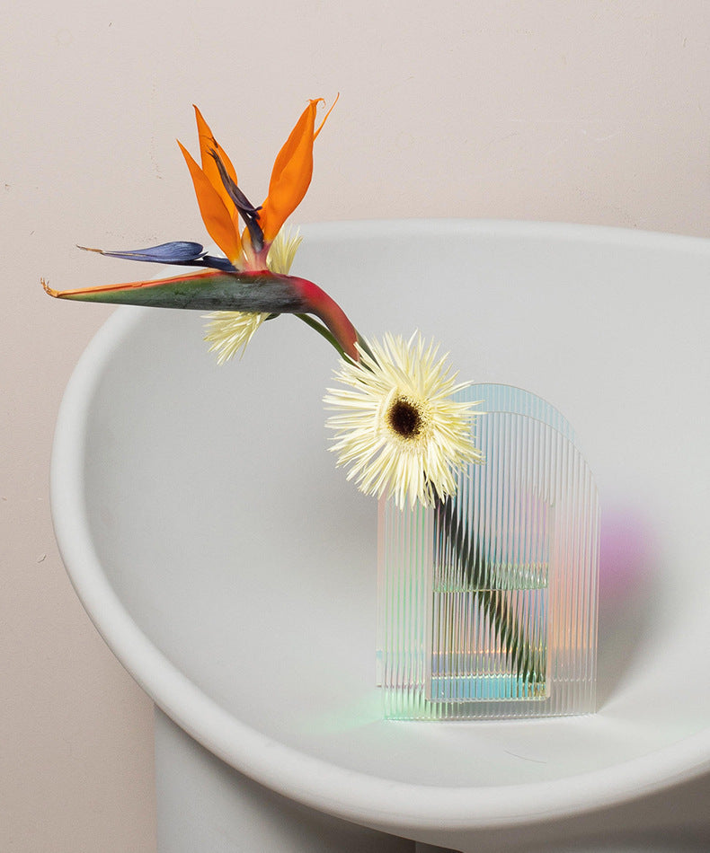 Nordic Minimalist Acrylic Vase Creative Vase