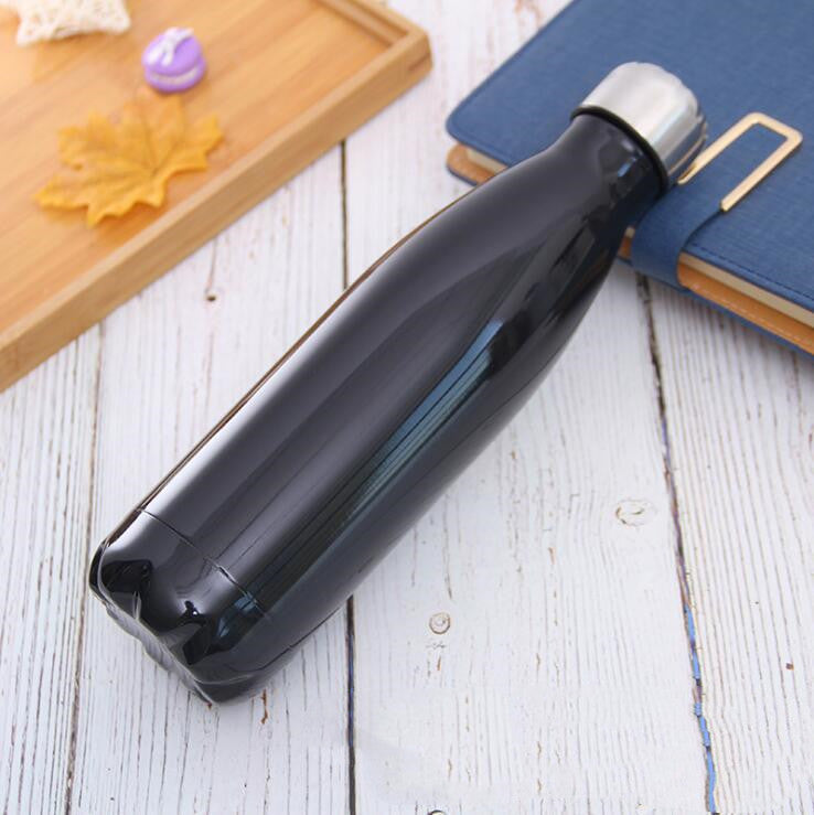 Fashionable Vacuum Heat Outdoor Sports Heat Preservation Water Bottle
