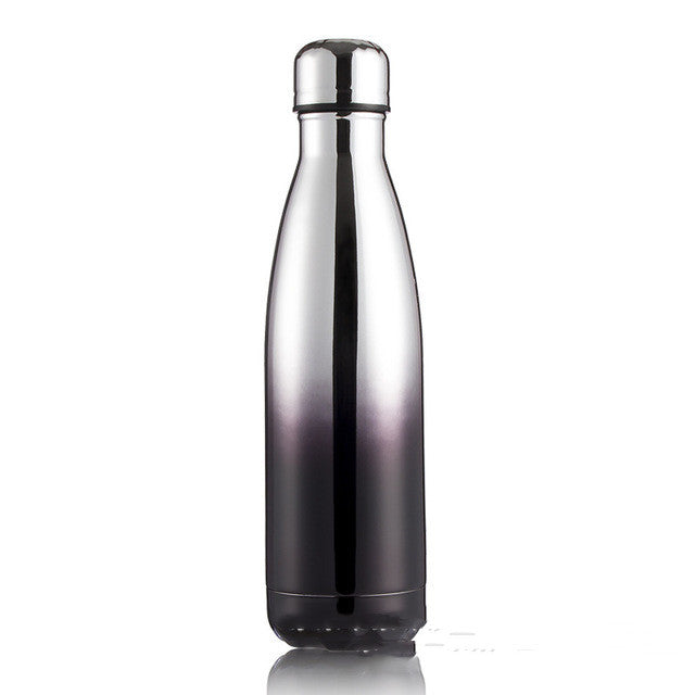 Fashionable Vacuum Heat Outdoor Sports Heat Preservation Water Bottle
