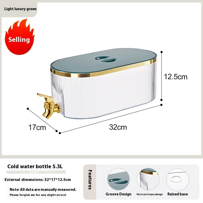 High Temperature Resistant Large Capacity Cooler Fruit Tea Barrel