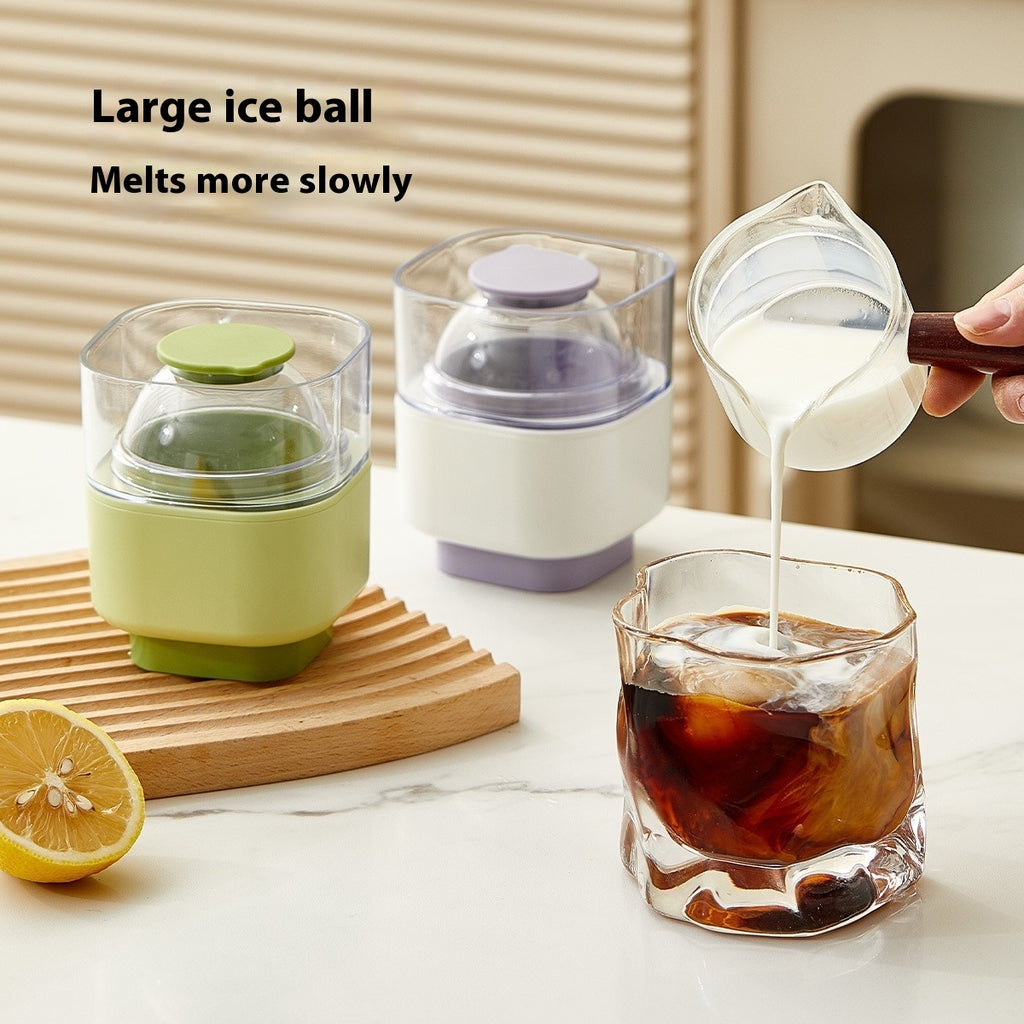 Food Grade Ice Hockey Mold Ice-making Silicone Circular Ice Cube