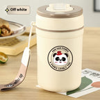 Portable Good-looking Straw Office Coffee Cup