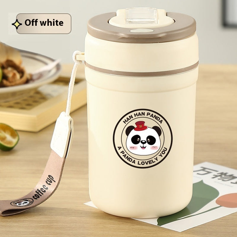 Portable Good-looking Straw Office Coffee Cup