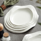 Plate Ceramic Hotel Tableware Western Steak Pasta Plate Customized