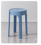 Household Modern Simple Stackable Plastic Chair For Dining Table