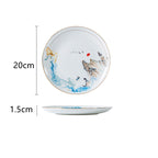 Nordic Bone China Tableware Set For Household Use