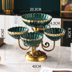 Coffee Table Light Luxury Dried Fruit Snack Plate Candy Plate