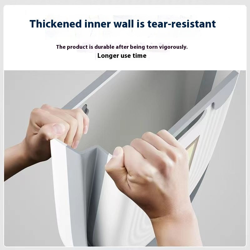 Kitchen Trash Can Hanging Household Kitchen Waste Classification Foldable