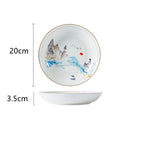 Nordic Bone China Tableware Set For Household Use
