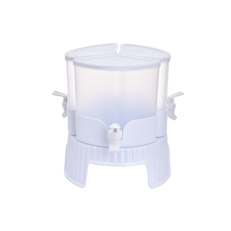 Large Capacity Refrigerator Rotating Cold Water Bottle With Faucet