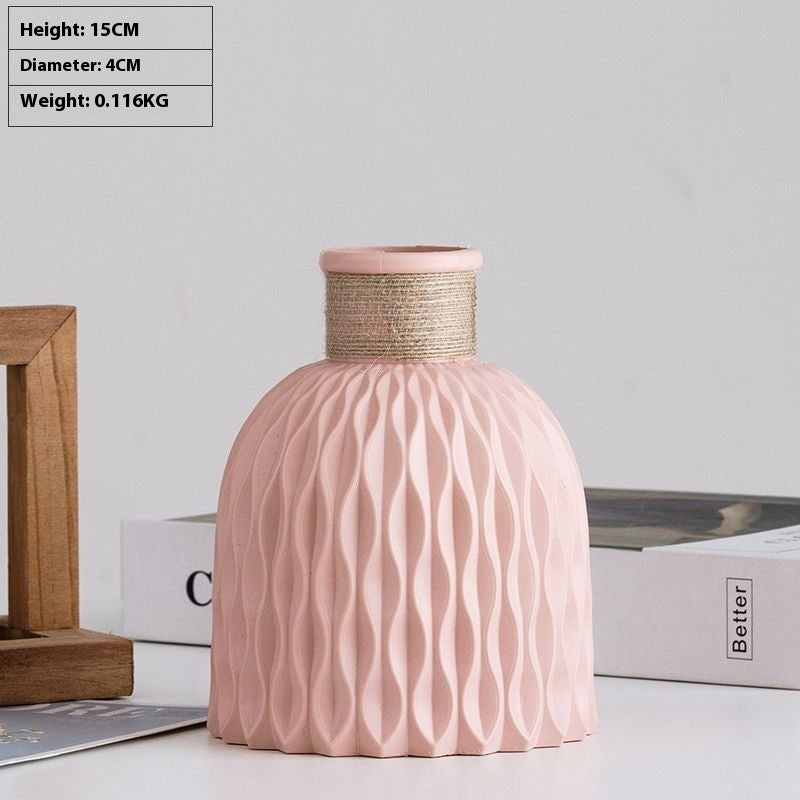 Fashion Personality Nordic Style Plastic Vase