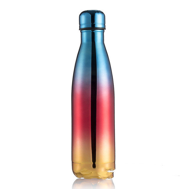 Fashionable Vacuum Heat Outdoor Sports Heat Preservation Water Bottle