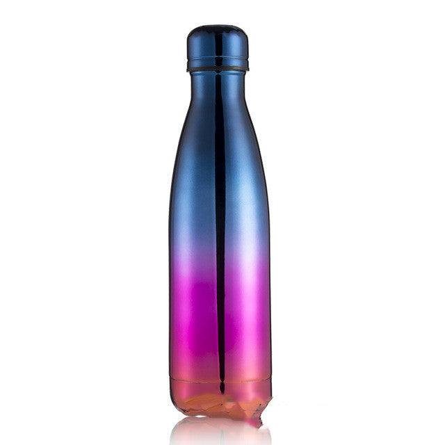 Fashionable Vacuum Heat Outdoor Sports Heat Preservation Water Bottle