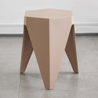 Household Plastic Stool Nordic Windmill Round Stool Thickened Stackable Plastic Stool Simple Modern Dining-table Chair High Bench