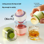 Food Grade Ice Hockey Mold Ice-making Silicone Circular Ice Cube