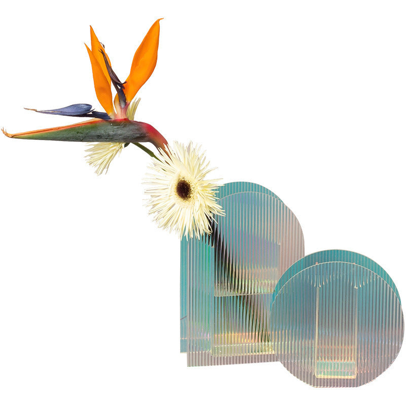 Nordic Minimalist Acrylic Vase Creative Vase