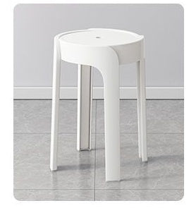 Household Modern Simple Stackable Plastic Chair For Dining Table