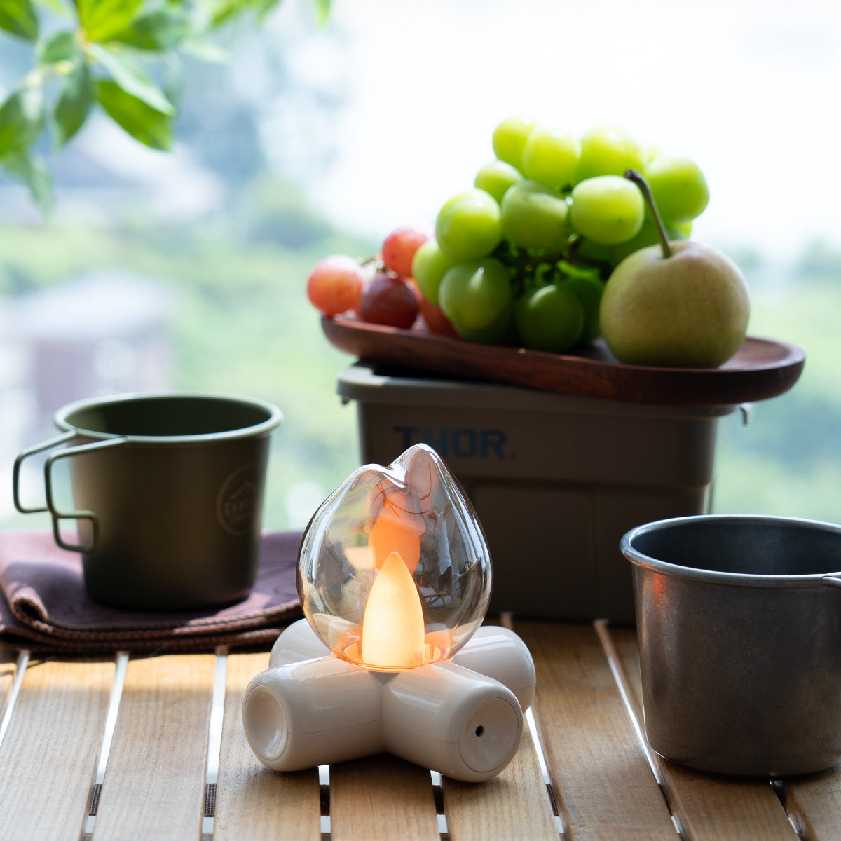 Fire Lamp Atmosphere Bedroom Bedside Decorative Lamp