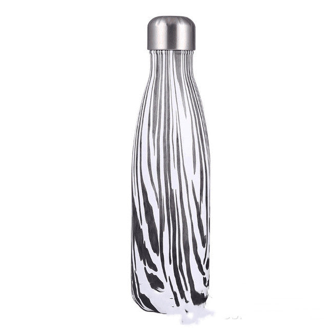 Fashionable Vacuum Heat Outdoor Sports Heat Preservation Water Bottle