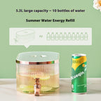 High Temperature Resistant Large Capacity Cooler Fruit Tea Barrel