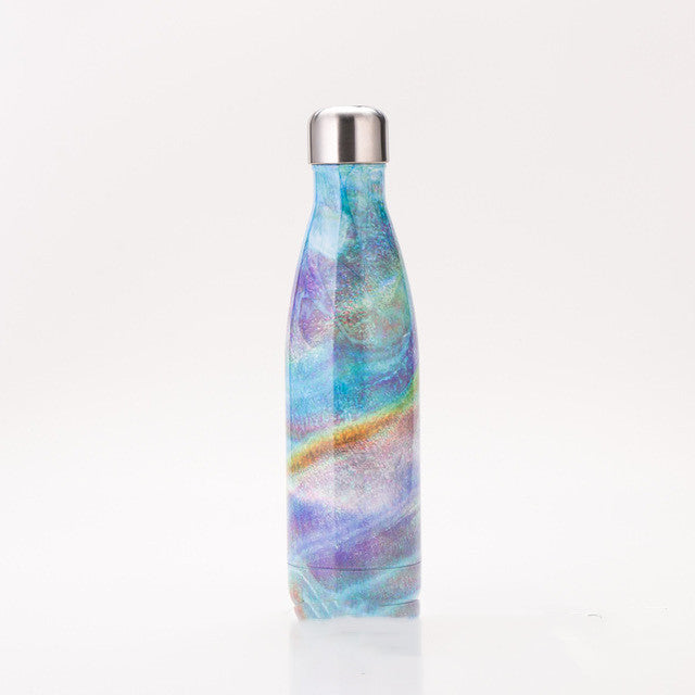 Fashionable Vacuum Heat Outdoor Sports Heat Preservation Water Bottle