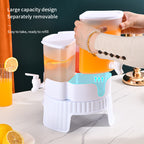 Large Capacity Refrigerator Rotating Cold Water Bottle With Faucet