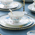 Nordic Bone China Tableware Set For Household Use